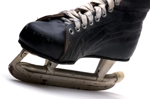 Mans Old Ice Skate —  Fotos de Stock