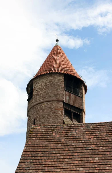 Немецкая Башня Средние Века — стоковое фото