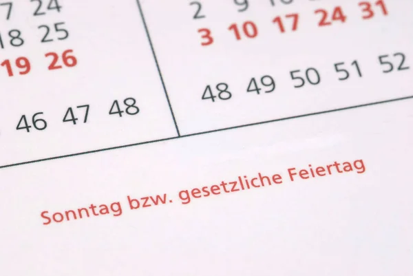 Zondag Feestdagen — Stockfoto