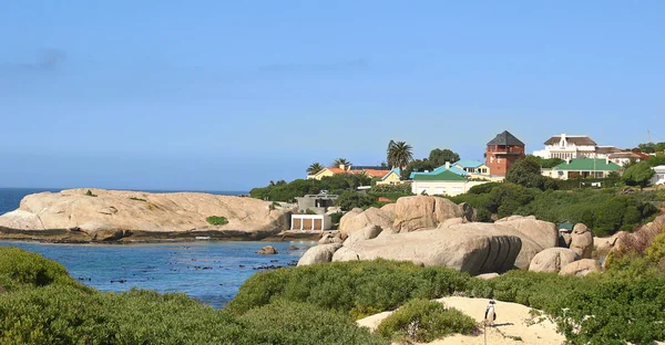 Blick Auf Das Meer Und Die Insel Beton — Stockfoto