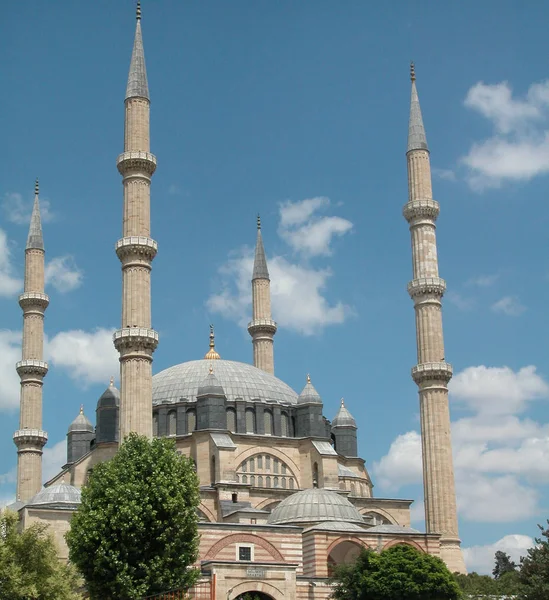 Vista Panoramica Bella Architettura Della Moschea — Foto Stock