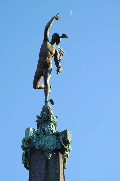 Estátua Parque Cidade Antwerp — Fotografia de Stock