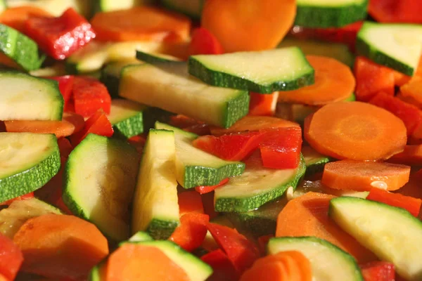 Alimentos Ecológicos Verduras Frescas — Foto de Stock