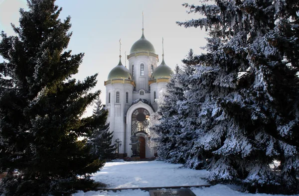 Живописный Вид Старую Церковь — стоковое фото