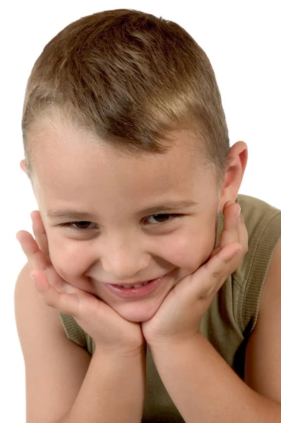 Lindo Retrato Infantil Concepto Infancia Feliz — Foto de Stock