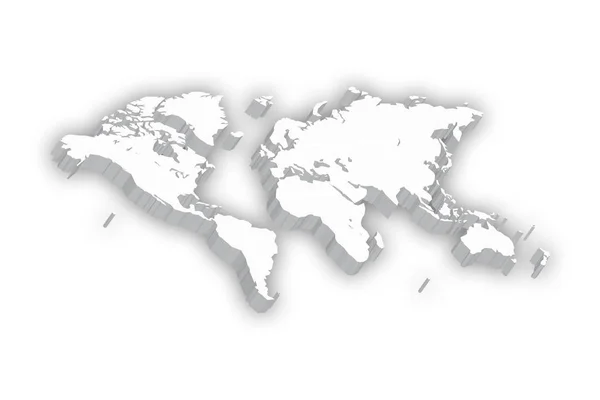 Mappa Del Mondo — Foto Stock