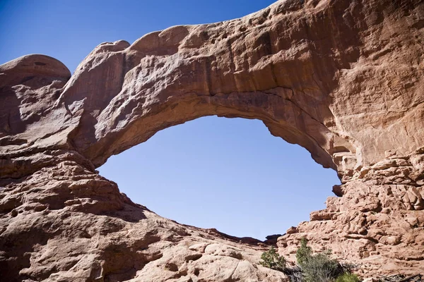 Národní Park Severní Okno Oblouky Utah — Stock fotografie