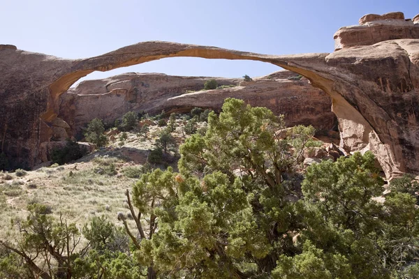 Arquitectura Paisajística Arcos Parque Nacional Utah — Foto de Stock