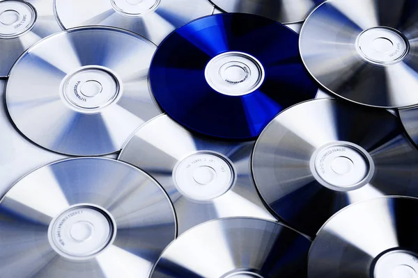 Kompakt Lemez Digitális Optikai Lemez Adattárolás — Stock Fotó