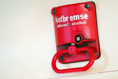fire extinguisher on the wall clipart