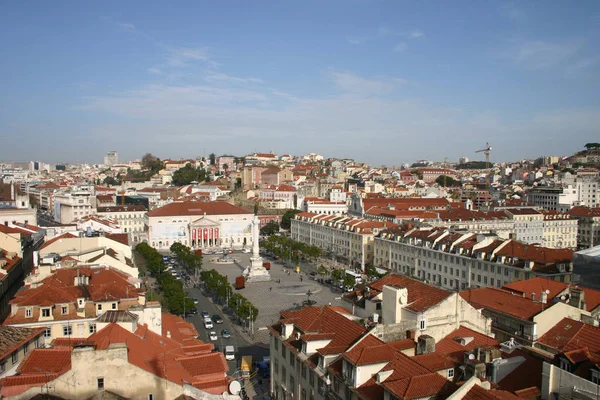 Lisbon Portugals Hilly Coastal Capital City — Stock Photo, Image