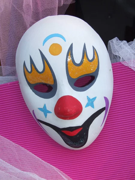 Karnevalová Maska Festival Městských Večírků — Stock fotografie
