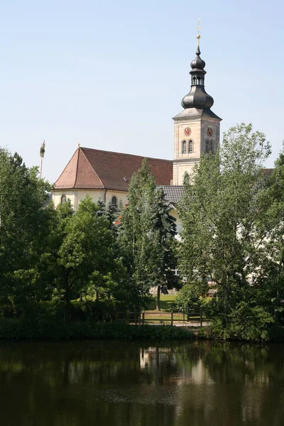 Schilderachtig Uitzicht Oude Kerk — Stockfoto