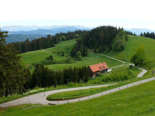 Alpenlandschap Bregenz — Stockfoto