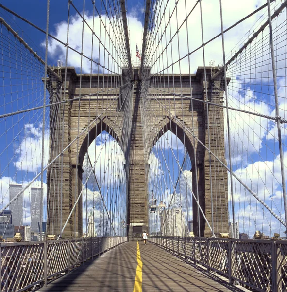 Brooklyn Híd Wtc — Stock Fotó