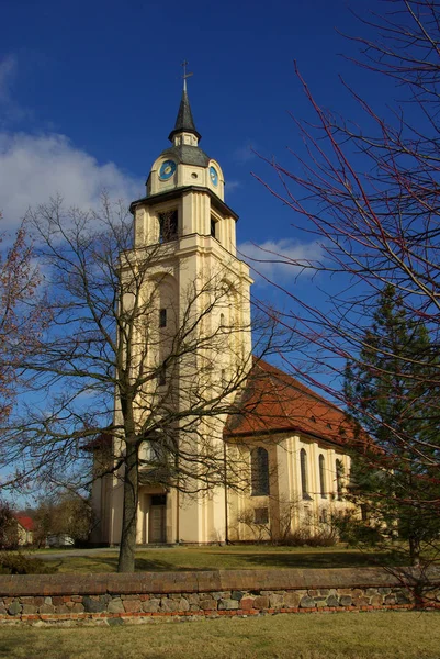 Vacker Utsikt Över Gamla Kyrkan — Stockfoto