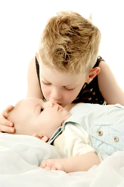 Closeup Portrait Cute Child — Stock Photo, Image