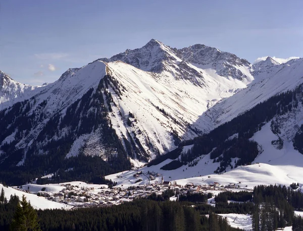 Zugspitze Området Nära Bichlbach 6X6 — Stockfoto
