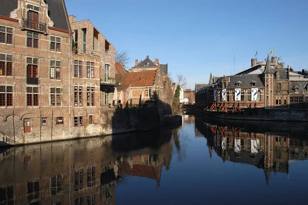 Mercado Carne Gravensteen Gent — Fotografia de Stock