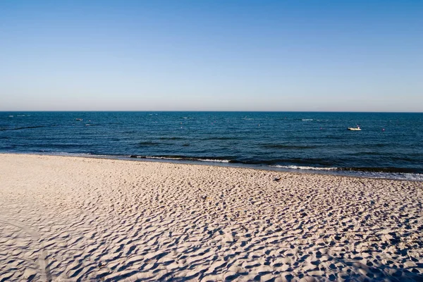 Spiaggia Sabbia Sull Oceano Atlantico — Foto Stock