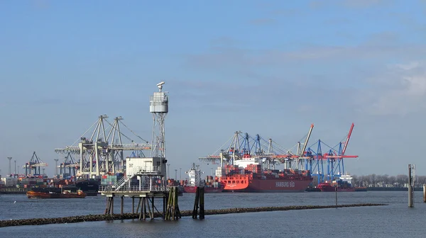 Vacker Utsikt Över Vackra Hamnlandskap — Stockfoto