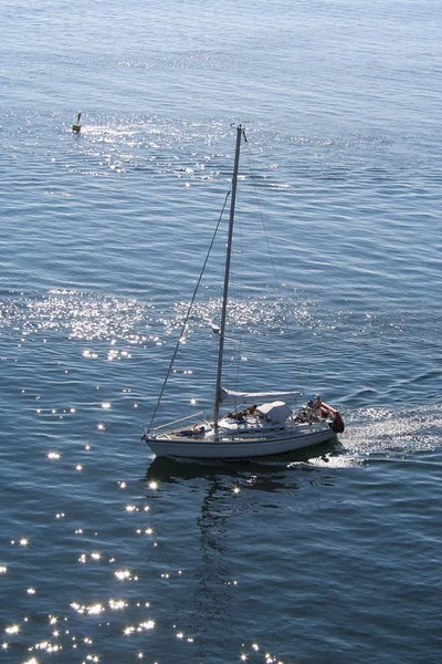 Zeilboot Zeiltocht Waterscooter — Stockfoto