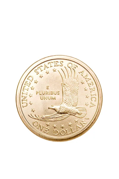 Dollaro Americano Isolato Bianco — Foto Stock