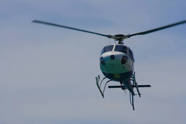 Helicóptero Avião Transporte Aéreo — Fotografia de Stock
