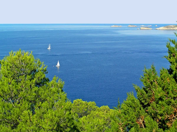 Baía Cubelas Ibiza — Fotografia de Stock