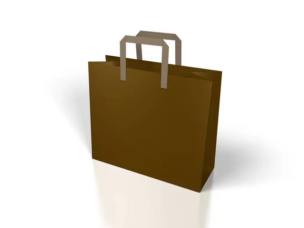 Papperspåse Shoppingpåse — Stockfoto
