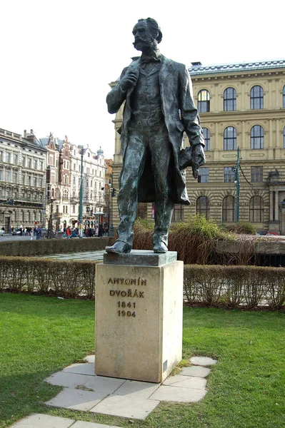 Antonina Dvorak Leopold Standbild Praga — Zdjęcie stockowe