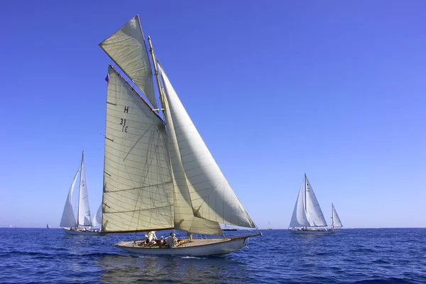 Saint Tropez Είναι Μια Πόλη Στη Γαλλική Ριβιέρα — Φωτογραφία Αρχείου