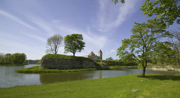 Cidade Kuressaare Saaremaa Estônia — Fotografia de Stock