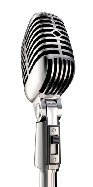 Mikrofon Ljudutrustning Mikrofon — Stockfoto