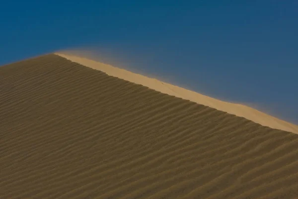 Panoramisch Uitzicht Duinen Selectieve Focus — Stockfoto