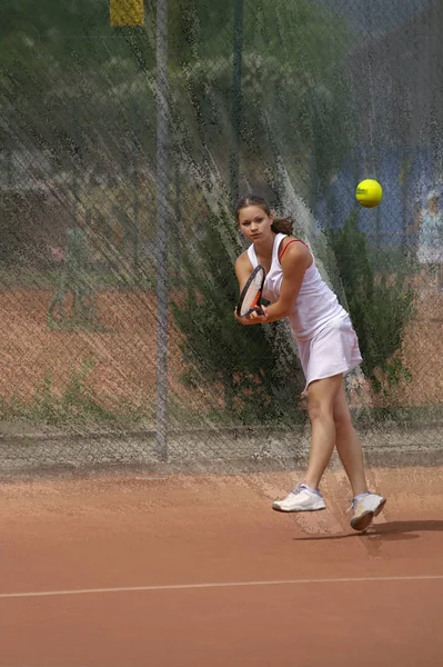 Теннис Спортивная Игра — стоковое фото