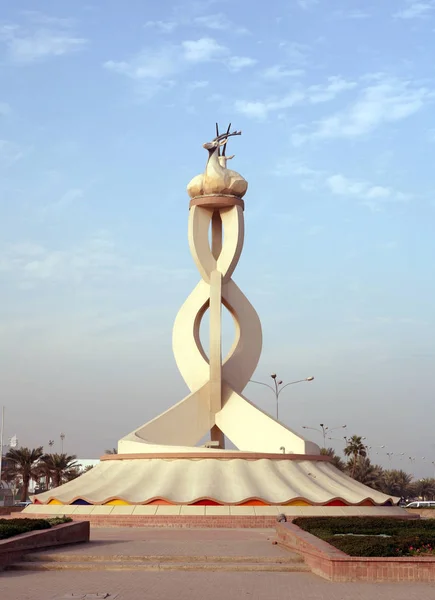 Orxy Denkmal Doha Katar Arabien — Stockfoto