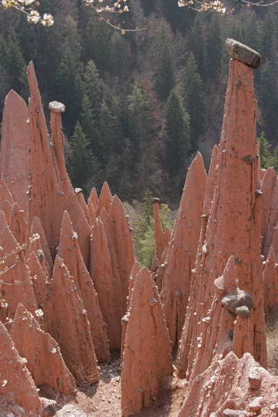 Erdpyramiden Bei Ritten Südtirol — Stockfoto