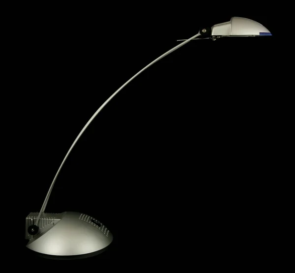 Lampe Sur Fond Noir — Photo