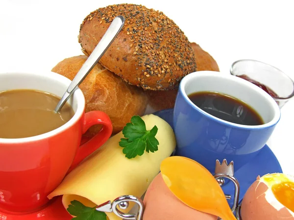 Läcker Lätt Välsmakande Frukost — Stockfoto