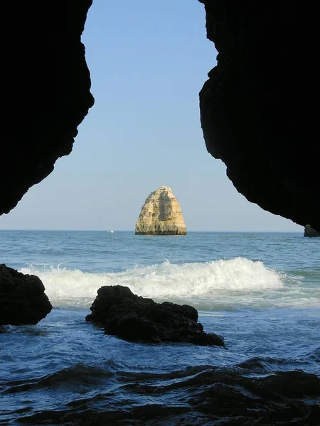 Grotta Mare Algarve — Foto Stock