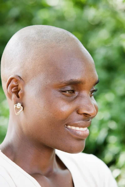 Portrait Young African Woman — Stock Photo, Image