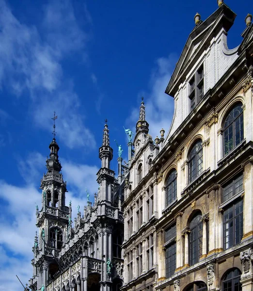 彼はブリュッセル市はブリュッセル首都圏最大の自治体と歴史的中心地です — ストック写真