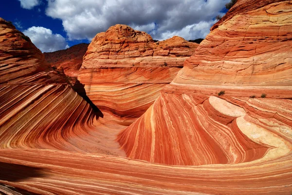 Paisaje Rocoso Geología Arenisca — Foto de Stock