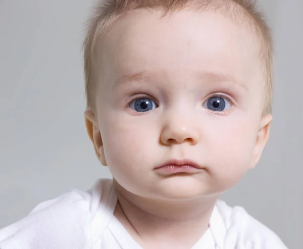 Vue Panoramique Mignon Tout Petit Enfant — Photo