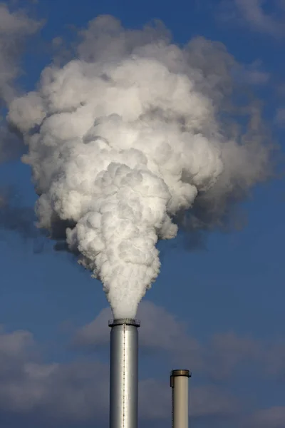 Industrial Factory Smoke — Stock Photo, Image
