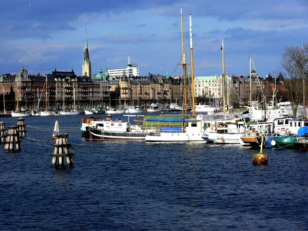 ストックホルムスウェーデンで最も人口の多い都市圏 — ストック写真