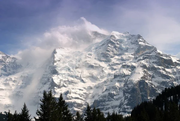 Vue Panoramique Sur Magnifique Paysage Alpin — Photo