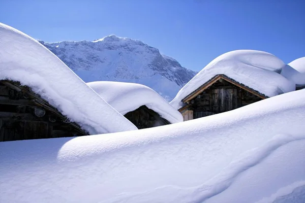 Los Alpes Son Sistema Montañoso Más Alto Extenso Que Encuentra —  Fotos de Stock