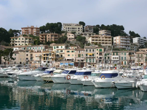 Boats Port Soller Mallorca — Stock Photo, Image